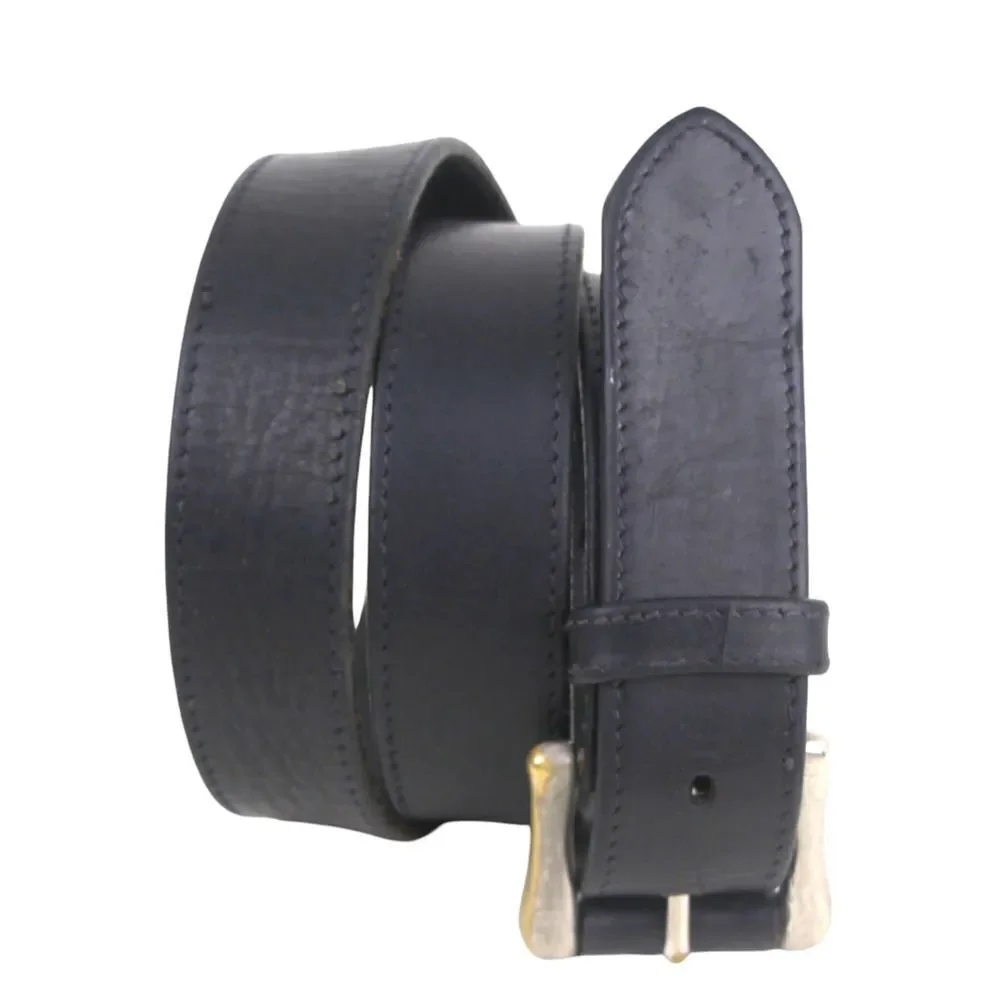 Old Navy BLACK GENUINE LEATHER 1 1/8